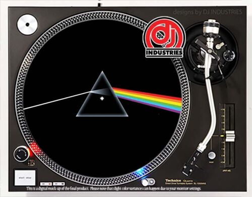 Pink Floyd DSOTM #3 – 7″-12″ DJ slipmat for LP turntable record player