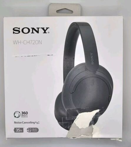 Sony WH-CH720N Wireless Over-Ear Headphones – Black – Used