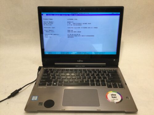 Fujitsu Lifebook T936 13.3” / Intel Core i5-6200U @ 2.30GHz / (MISSING PARTS) MR