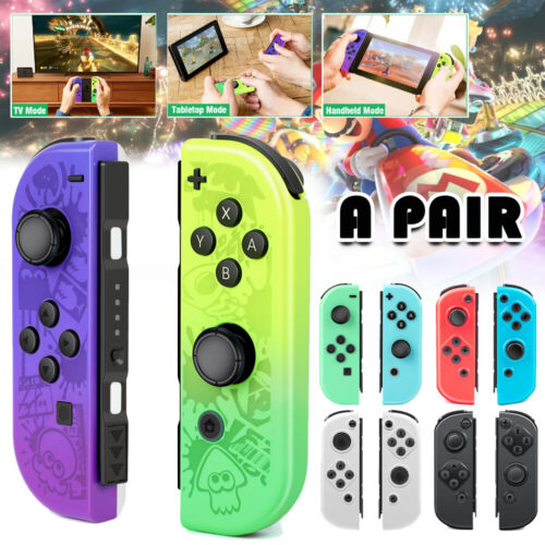 Pair For Nintendo Switch Left Right Wireless for Joy-Controller Gamepad Joystick