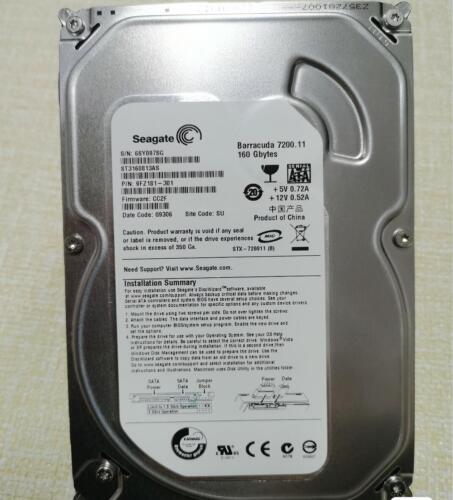 Original Seagate 160GB ST3160813AS 7200RPM SATA 3.5″ HDD Hard Disk Drive