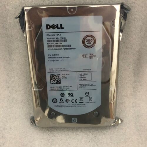 Dell W347K // ST3600057SS 600GB 15K.7 6G 3.5″ SAS HDD No Tray