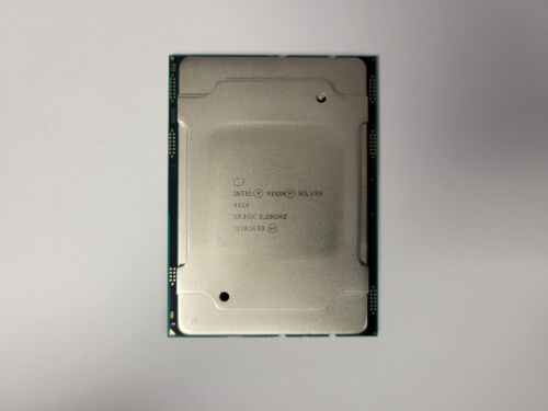 Intel Xeon Silver 4114 2.2Ghz 10-Core 13.75MB LGA3647 CPU P/N: SR3GK Tested