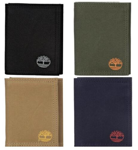 Timberland Men’s Polyester Extra Capacity Trifold Wallet