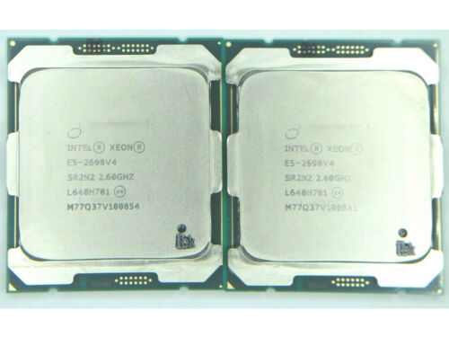 Matched Pair Intel Xeon E5-2697 V2 E5-2690 V2 E5-2680 V2 E5-2670 V2 LGA2011 CPU