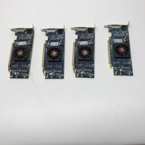 Lot of 4: Dell XF27T AMD Radeon HD6350 512MB 109-C09057-00 PCI-E Video Card