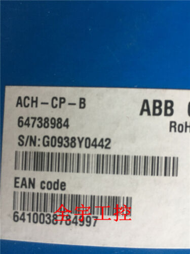 Expedited delivery ABB PLC ACH-CP-B NEW