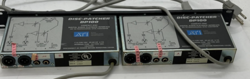 ATI Disc-Patcher DP100  Digital Audio Interface (Lot of 2)