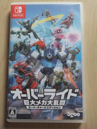 Override Giant Mecha Super Charge Edition Nintendo Switch 3goo with Case Japan 2