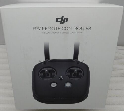 DJI Black FPV Remote Controller 7MS Low Latency Closed Loop System New in Box bx