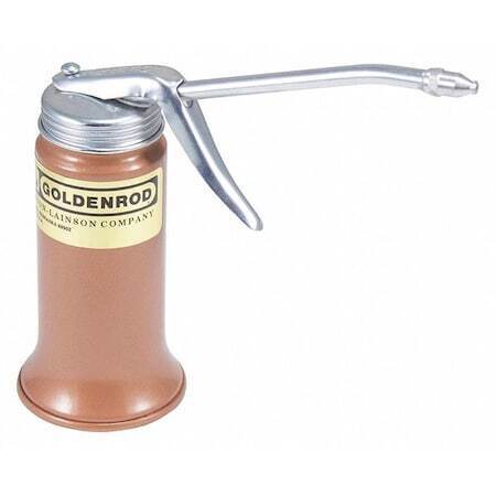 Goldenrod 600 Oiler, 6 Fl Oz Capacity, Steel, 5 In Spout Length, 6 Oz Reservoir