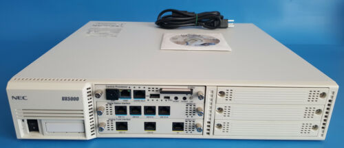 NEC UX5000 System SN1759 CYGMC with CCPU & UX IntraMail, 16ESIU-A1, 4COIU-LG1 ..