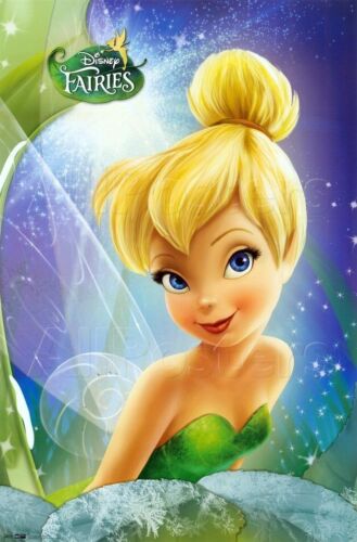 DISNEY FAIRIES TINKERBELL  AR AUGMENTED REALITY POSTER NEW 22×34 VERY COOL!!