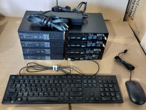 Dell OptiPlex 7070 Micro i5-9500T 16GB 256GB NVMe SSD WiFi Option Windows 11Pro