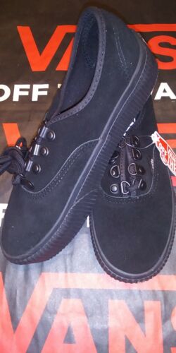 Vans Authentic Platform Embossed Black/Black Women’s 5