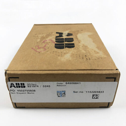 ABB RAIO-01 One New RAIO01 ETHERNET Adaptor Expedited Shipping