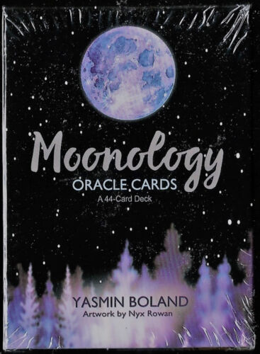 Tarot ~ Oracle ~ Moonology Cards and Downloadable Guidebook  – Sealed 4″x 3”