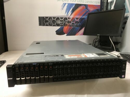 Dell PowerEdge R730XD Server Dual 12-Core E5-2650v3 8x900GB SAS H730 VMware ESXi