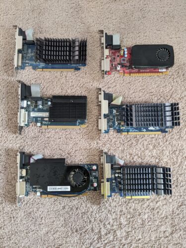 Nvidia GT210 320 420 Radeon 5450 6450 7450 HD 1 GB Graphics Cards with HDMI