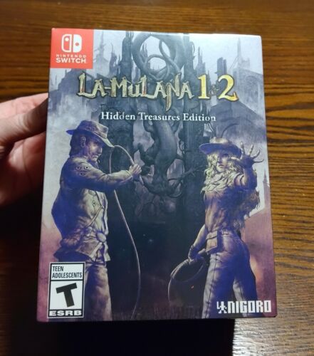 LA-MULANA 1 & 2 Hidden Treasures Edition for Nintendo Switch NEW SEALED See Desc