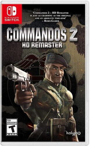 Commandos 2 HD Remaster Nintendo Switch 2019 NEW