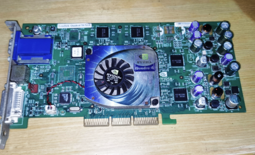 Leadtek Quadro4 750XGL Medical Graphics Card Fully Functional with No Dropped Pa