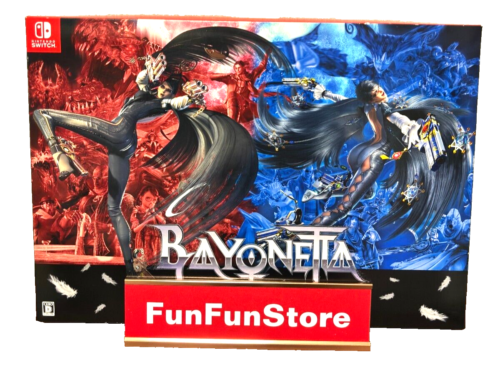 BAYONETTA NON STOP CLIMAX EDITION 1 & 2 set Nintendo Switch Game Software Japan