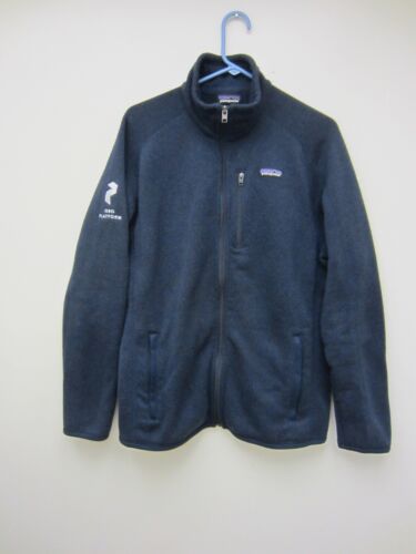 *WORN Patagonia Full Zip Fleece Better Sweater 25528 Blue Mens L “intuit”