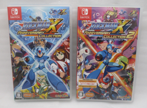 ROCKMAN X ANNIVERSARY COLLECTION 1 & 2 Nintendo Switch Japan NTSC-J MEGAMAN