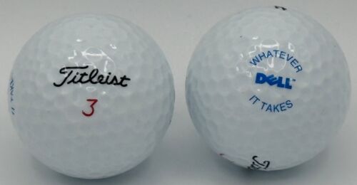 NOS VINTAGE TITLEIST HVC 90 GOLF BALLS DELL TECHNOLOGIES “WHATEVER IT TAKES”