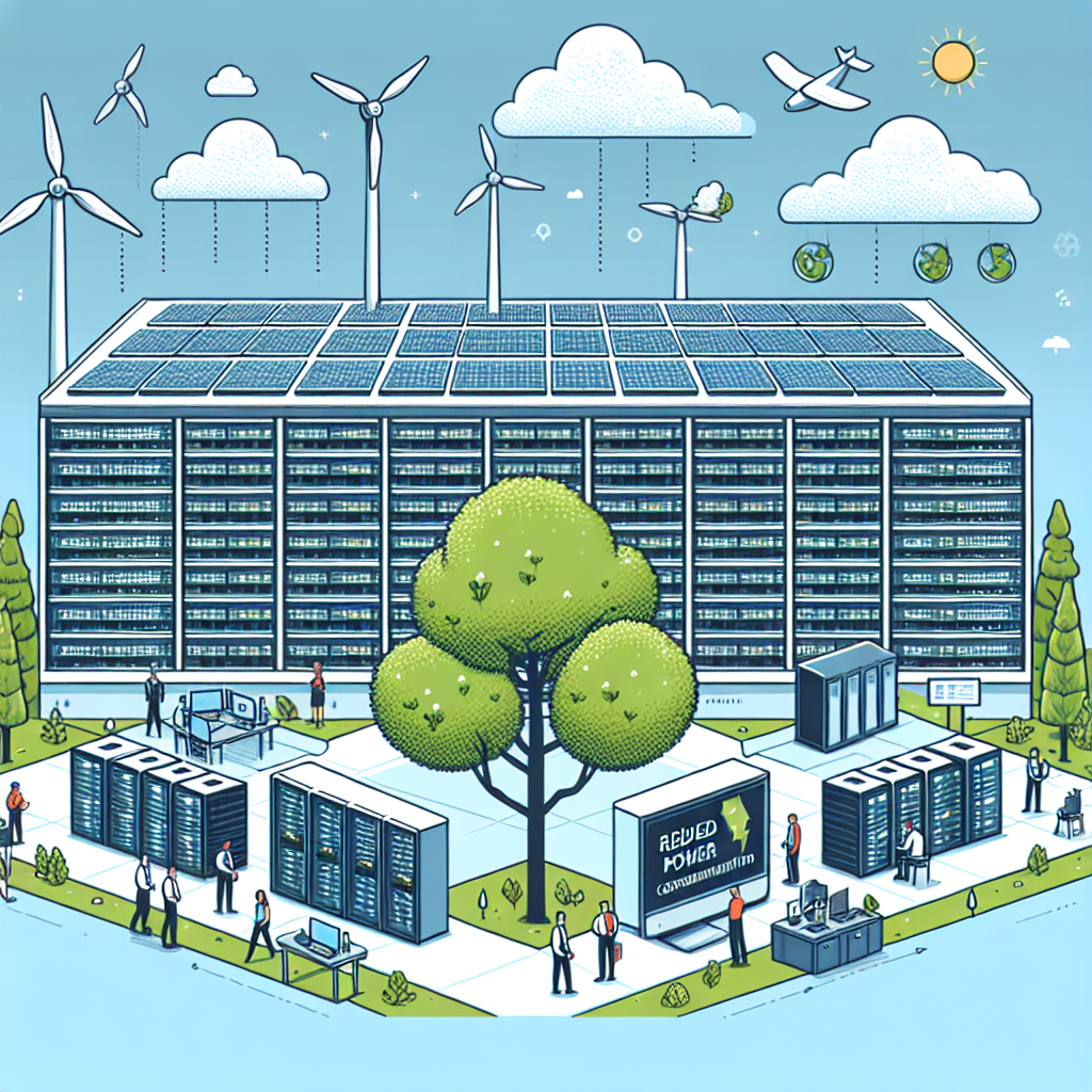 Building a Sustainable Data Center: Strategies for Enhancing Energy Efficiency