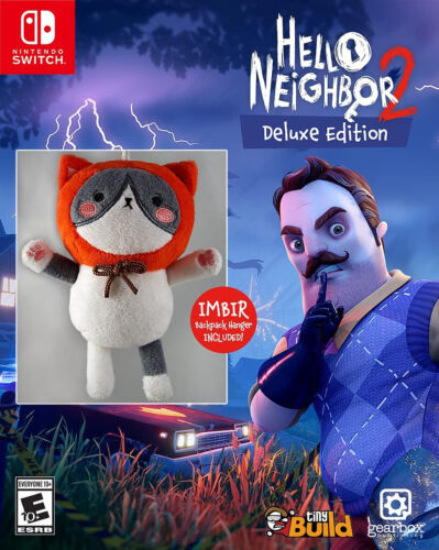 Hello Neighbor 2: Deluxe Edition Switch With Imbir Hanger!! NEW FREE US SHIPPING