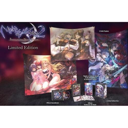 Nights of Azure 2: Bride of the New Moon – Limited Edition – Nintendo Switch NEW