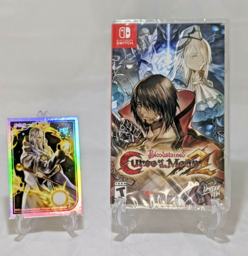 Bloodstained Curse Of The Moon 2 + Silver Foil Card 262 Nintendo Switch