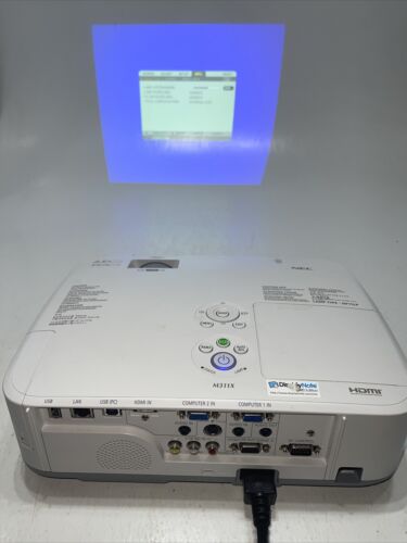 NEC NP-M311X LCD Projector 3100 Lumens HDMI XGA – 2235 Used Lamp Hours