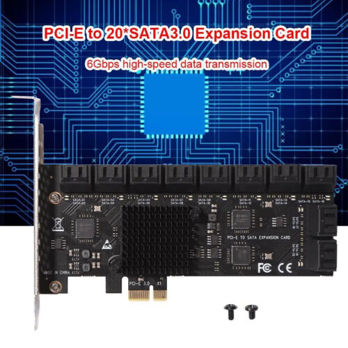 Mining SATA 6Gb To PCI Express Adapter Controller Expansion Card Converte Card