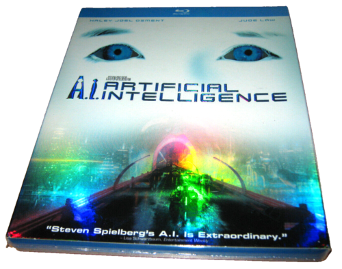 A.I. Artificial Intelligence – Jude Law – Blu-Ray – New Sealed – Region A