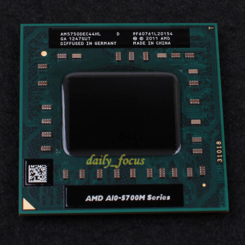 AMD Series A10-5750M 2.5 GHz AM5750DEC44HL CPU Processor 8 MB