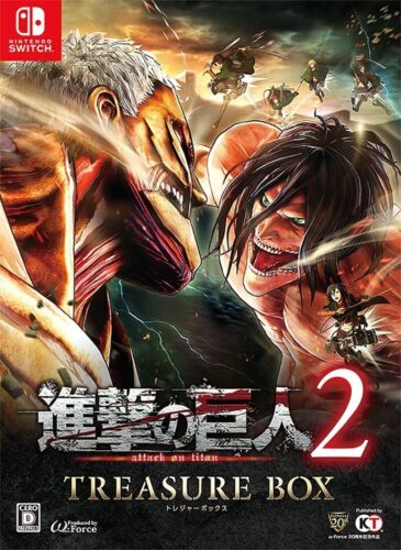 Attack on Titan 2 TREASURE BOX Shingeki no Kyojin Game Nintendo Switch New