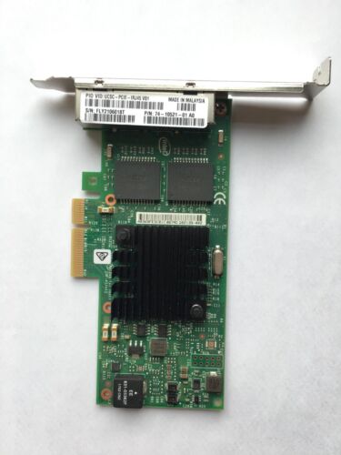 i350 t4 pfSense Compatible Full/Low Height Intel Quad Port Ethernet Card. NIC