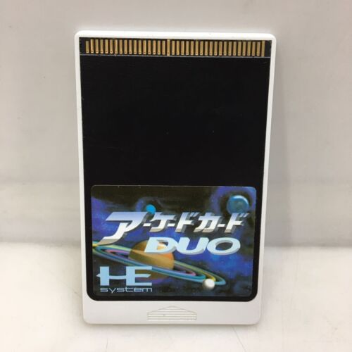 NEC PC Engine Arcade Card Duo PCE-AC1 Super CD-ROM HuCard for HE System