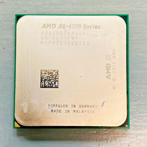 AMD 3.5 GHZ MODEL A8-6500 QUAD CORE Processor, AD6500OKA44HL, FM