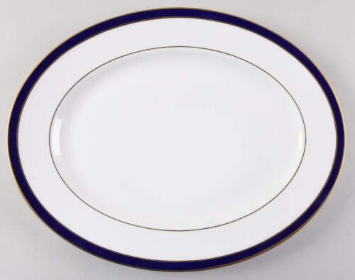 Lenox Federal Cobalt Oval Serving Platter 303461