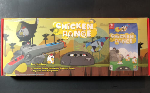 Chicken Range Box Set w/ Joy-Con Rifle Peripheral (Nintendo Switch) NEW