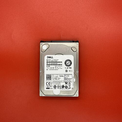 Dell 1.8TB 10K SAS 12 Gbps 512e Hard Drive 0WRRF 00WRRF – No Tray