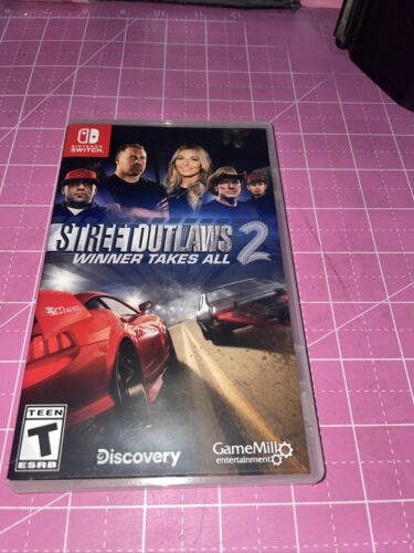 Street Outlaws 2: Winner Takes All /Nintendo Switch VideoGame/*New Open Box*