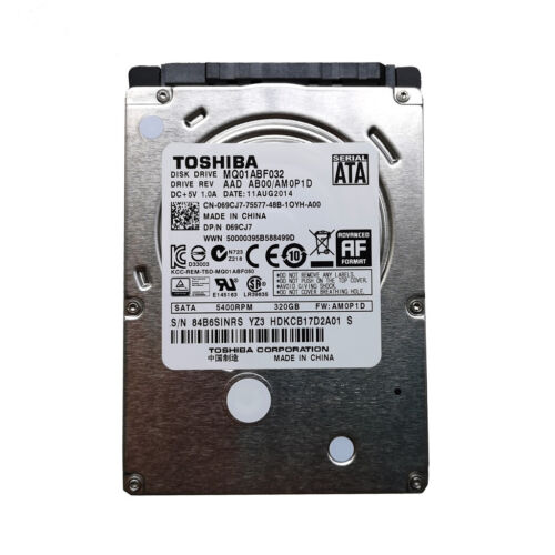 Toshiba 320GB MQ01ABF032 5400RPM SATA 2.5″ Laptop HDD Hard Disk Drive