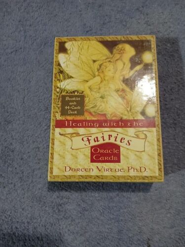 Vintage Healing With the Fairies Oracle Cards 44 Card Deck With Booklet