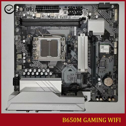 FOR GIGABYTE B650M GAMING WIFI DDR4*4 AMD AM5 64GB Micro ATX Motherboard Test OK