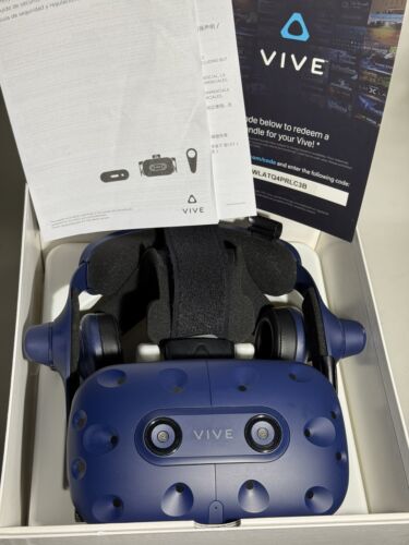 HTC Vive Pro HMD OLED Virtual Reality VR Headset Only with Box